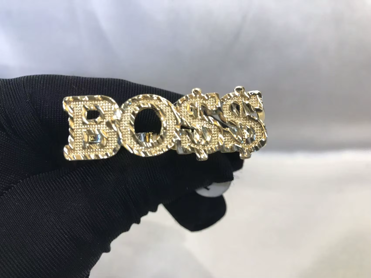 Customized Stainless Steel Trendy 18K Gold Plated Double Finger Cartoon Ring Cute Jewelry for Gift