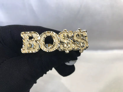 Customized Stainless Steel Trendy 18K Gold Plated Double Finger Cartoon Ring Cute Jewelry for Gift