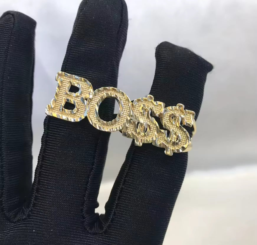 Customized Stainless Steel Trendy 18K Gold Plated Double Finger Cartoon Ring Cute Jewelry for Gift