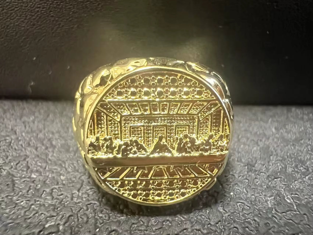 New Design Wholesales Ring 18K Gold Plated Stainless Steel Classic Christian Wedding Jewelry Wholesale
